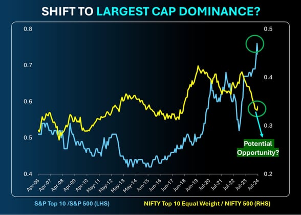 Netra Aug large cap dominance